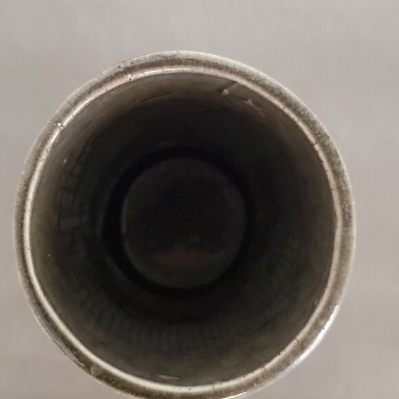 Tonala Vintage Mexican Folk Art Pottery Floral Hand Thrown Vase 6.75" - Picture 5 of 11